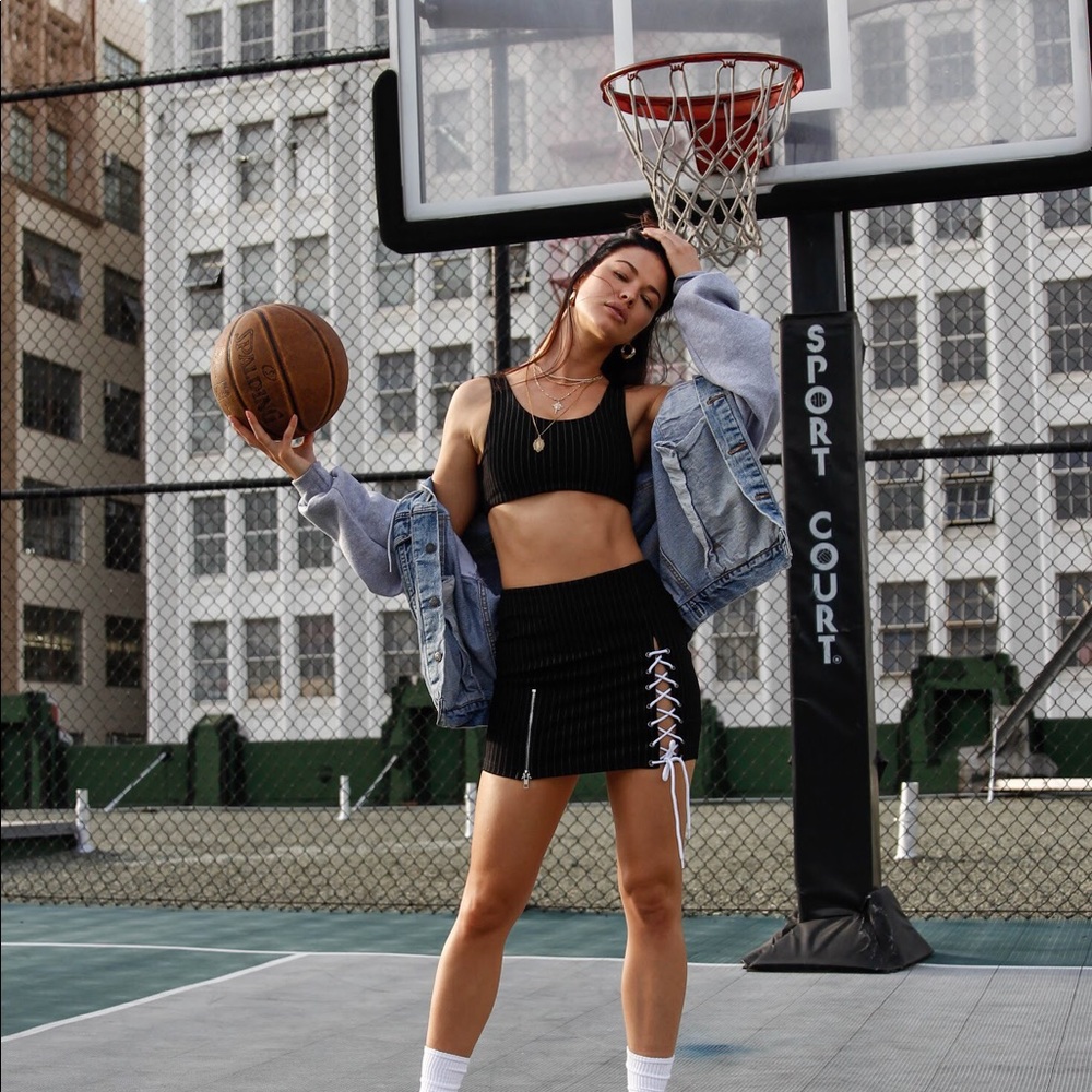 Pinstripe Sport Set
